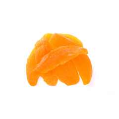 Dried Mango or Dried Mango slices on a background new.