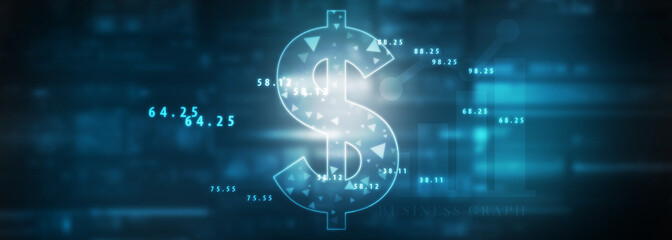 2d rendering usd Dollar symbol 