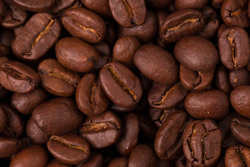 roasted coffee beans, can be used as background