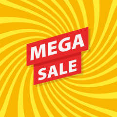 Super Sale for designs banners, templates, posters, stickers. simple and modern pop art vector