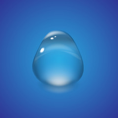 Realistic Water drop