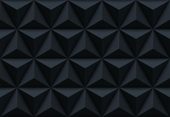 Geometric triangle pattern
