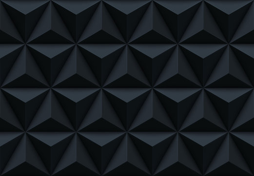 Geometric triangle pattern