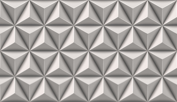 Geometric triangle pattern