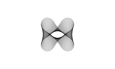 abstract shape symbol logo design concept