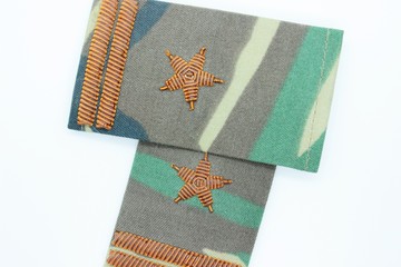Camouflage epaulets of a major of the Russian army