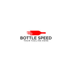 bottle symbol vector sign isolated, bottle icon template, simple logo vector illustration