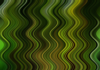 abstract green background waves