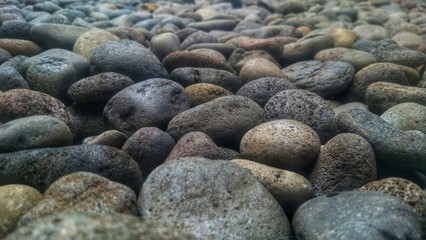 Pile of small stones