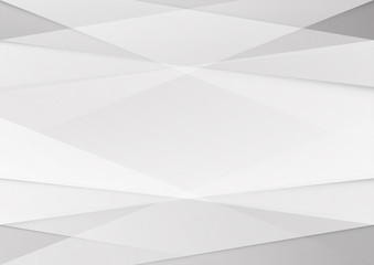 Obraz premium White and grey background Corporate technology modern design Pattern style geometric Abstract modern background used about technology or product presentation backdrop
