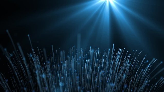 Abstract Particle Background Purple