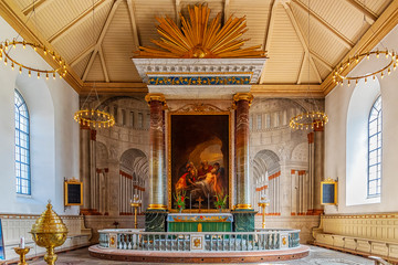 Karlshamn Karl Gustavs Church Interior