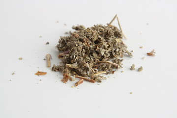 Infusion of raspberry leaf, recommended for pregnant women