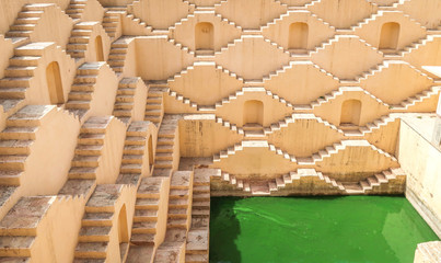 Panna Meena ka Kund step well, Jaipur, Rajasthan, India