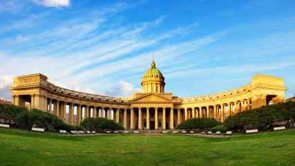 Russia, Kazan cathedral in Saint Petersburg