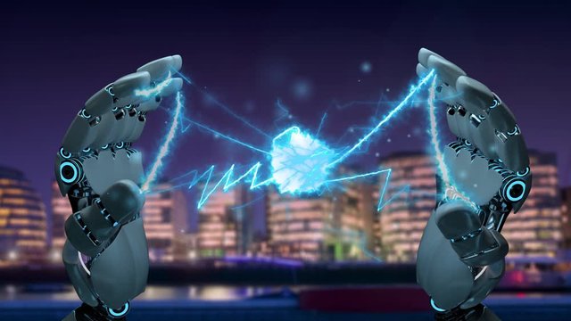 4k Animation Robot Hands 2020 ProRes 4444