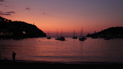 Sunset port de Soller 2
