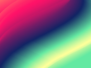 Abstract liquid color flow background. Modern colour wave banner.