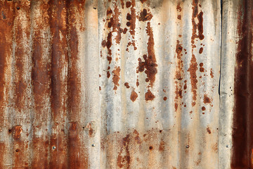 old metal with rusty for background