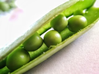 green peas in a pod