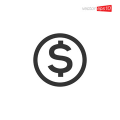 Dollar Money Icon Design Vector