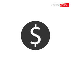 Dollar Money Icon Design Vector