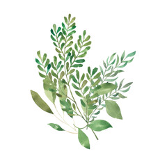 Flower Leaf Plant Frame modern Botanical composition