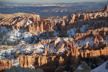 view of bryce canyon in utah usa