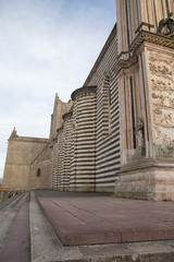 Fototapeta na wymiar Orvieto Cathedral. Orvieto. Terni Province. Umbria. Italy