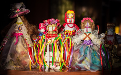 Slavic magic dolls, handmade magic toys, wish doll