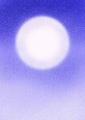 abstract background with moon