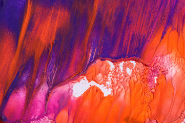 Hand drawn gouache painting. Abstract art background. Color texture.