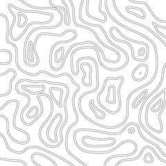 Topographic pattern. Abstract background. Pattern by Handmade. Illustration in modern simple flat design. Vector