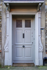 Fototapeta premium old Victorian wooden door