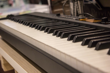 piano with keys