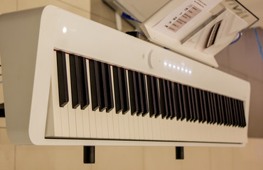 piano with keys