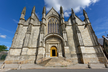 Fototapeta na wymiar Eglise Notre Dame de Viitré, Ile-et-Vilaine, Bretagne, France