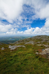 Vista dalla cima della montagna Siggjo - Bømlo - Norvegia