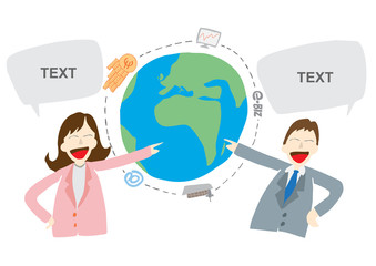  Gain profits by importing and exporting transactions through the computer network, Business is thriving