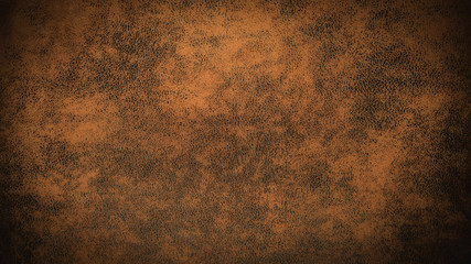 old brown rustic leather - background