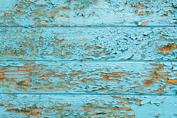 Fototapeta na wymiar vintage wood coating in blue color blue wood background