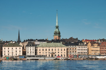 Fototapeta premium The Landscape of Stockholm City, Sweden