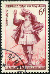 FRANCE - 1953:  shows Gargantua of Francois Rabelais (1494-1553), 1953