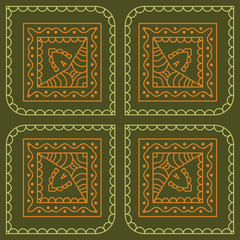 Obraz premium Folk Art Design