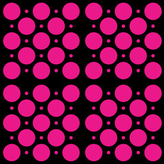 Illustration with repetitive geometric shapes covering the background. Drawing with colored pattern that can be used as a web pattern, wallpaper, digital graphics, gifts and artistic decorations.