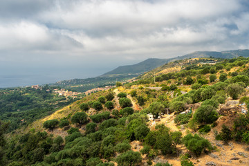 Obraz premium The coast at Camerota, Southern Italy