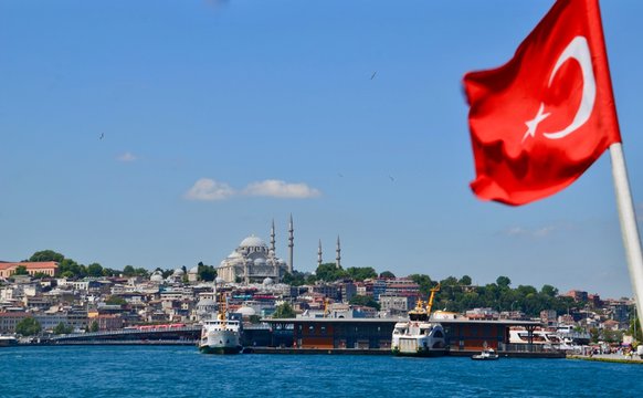 Estambul, vista desde e Bosforo