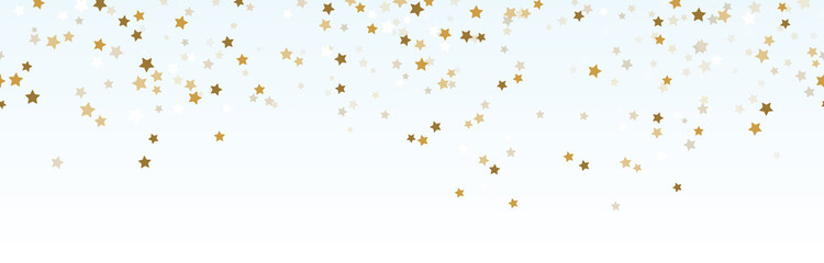 seamless confetti stars background for christmas time