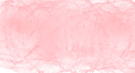 Pink watercolor background for your design, watercolor background concept, vector.