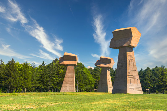 Bubanj Memorial Park in Nis